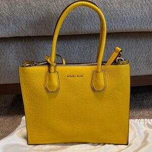 Michael Kors Vibrant Yellow Tote